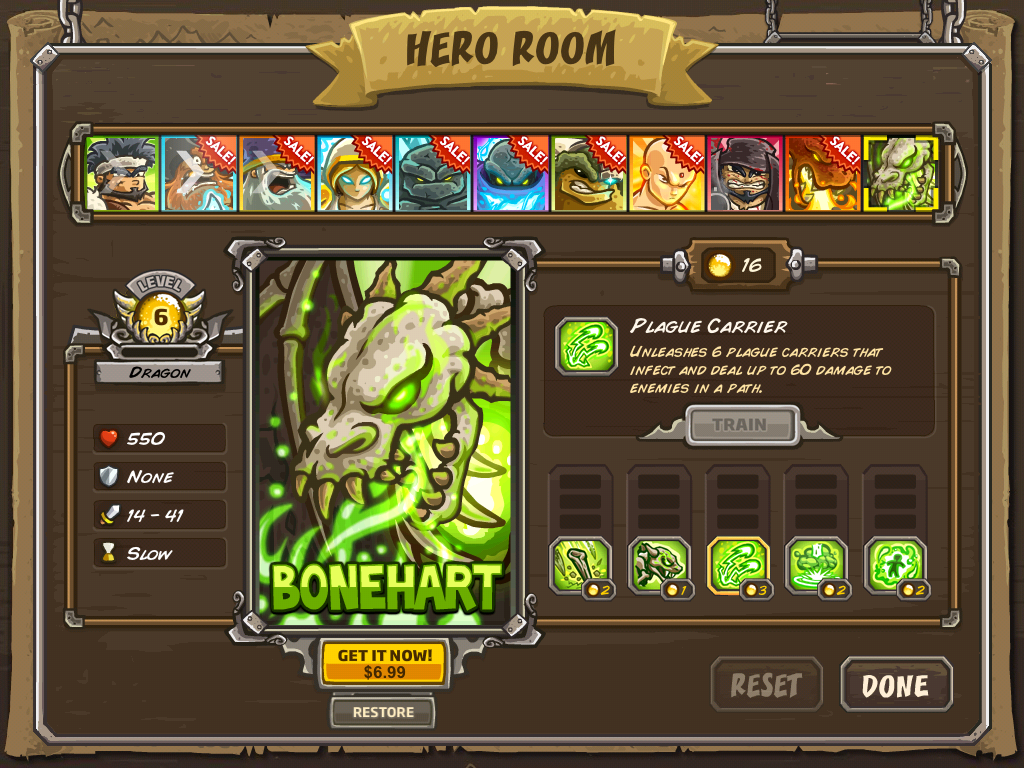 Kingdom rush frontiers hacked heroes and money