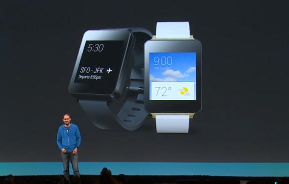 Primeiro Android Wear, o LG G Watch